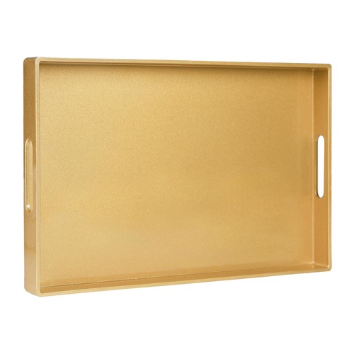 Gold decorative tray for - tray,