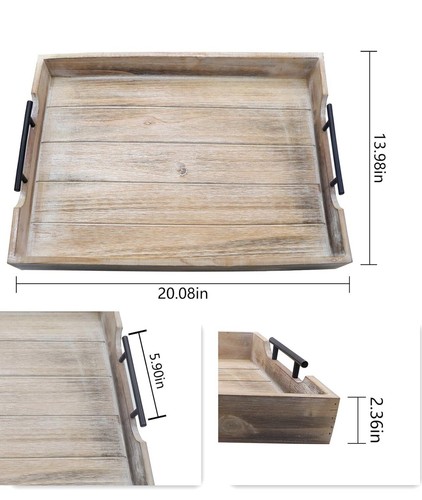 Rustic wooden coffee serving - rustic,