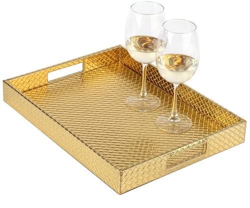 Rectangle serving tray with - serving,