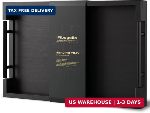 Bamboo serving trays with - trays,